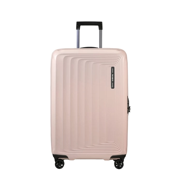 Samsonite Nuon Spinner 69 Exp Matt Powder Pink 3 Samsonite Nuon Spinner 69 Exp Matt Powder Pink