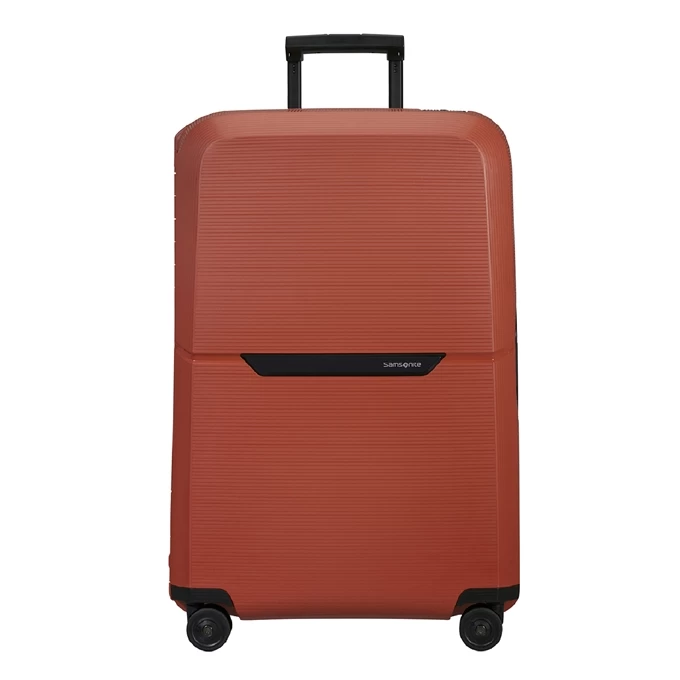 Samsonite Magnum Eco Spinner 81 Maple Orange 3 Samsonite Magnum Eco Spinner 81 Maple Orange