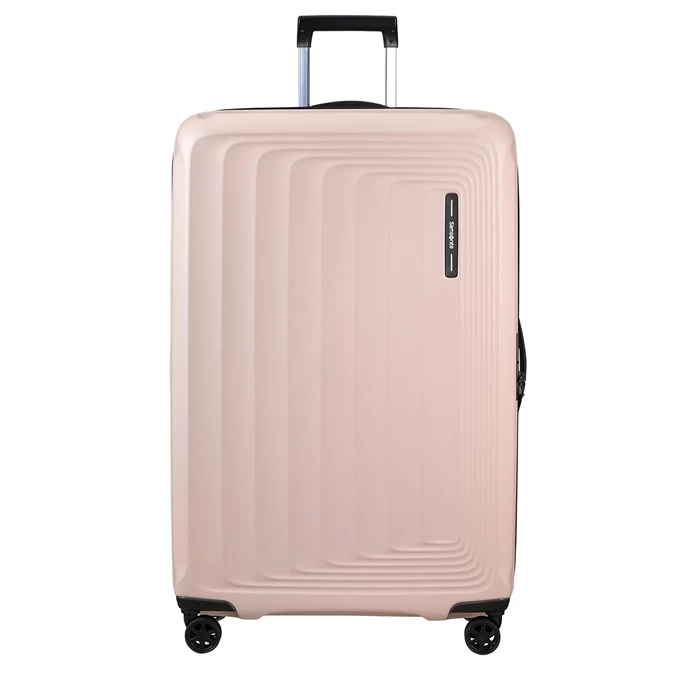 Samsonite Nuon Spinner 81 Exp Matt Powder Pink 3 Samsonite Nuon Spinner 81 Exp Matt Powder Pink