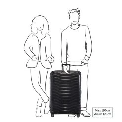 Samsonite Proxis Spinner 81 Black -Samsonite Winkel image 1602