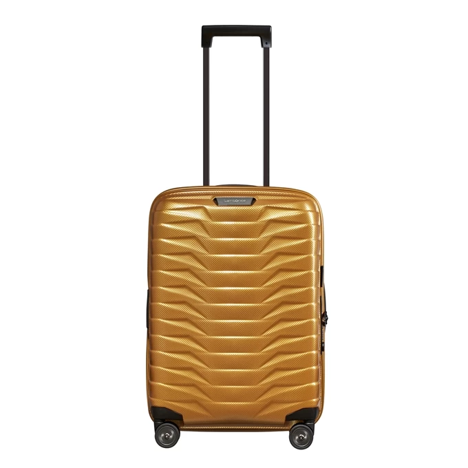 Samsonite Proxis Spinner 55 Expandable Honey Gold 3 Samsonite Proxis Spinner 55 Expandable Honey Gold