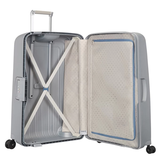 Samsonite S'Cure Spinner 55 + 75 Set Silver 6 Samsonite S'Cure Spinner 55 + 75 Set Silver - Afbeelding 4
