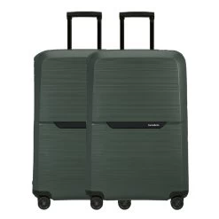 Samsonite Magnum Eco Spinner 75 Set Van 2 Forest Green