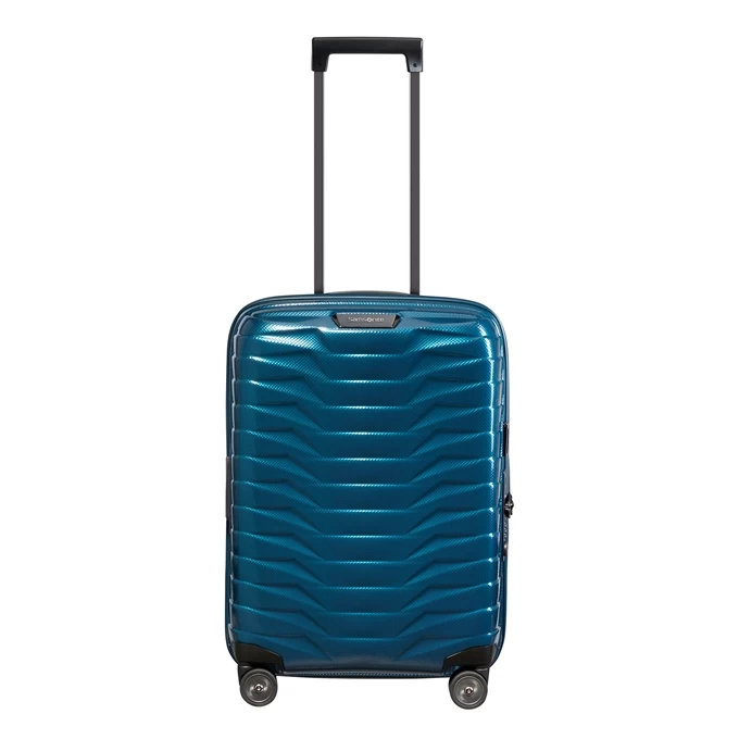 Samsonite Proxis Spinner 55 Expandable Petrol Blue 3 Samsonite Proxis Spinner 55 Expandable Petrol Blue