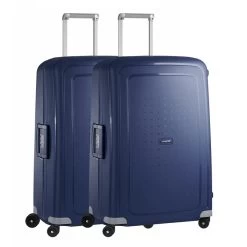Samsonite S'Cure Spinner 75 Set Van 2 Dark Blue