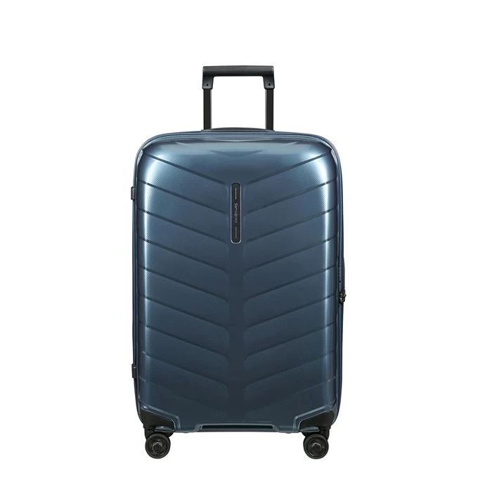 Samsonite Attrix Spinner 69 Steel Blue 3 Samsonite Attrix Spinner 69 Steel Blue