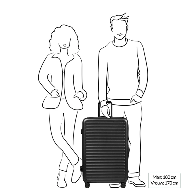 Samsonite Stackd Spinner 75 Forest 4 Samsonite Stackd Spinner 75 Forest - Afbeelding 2