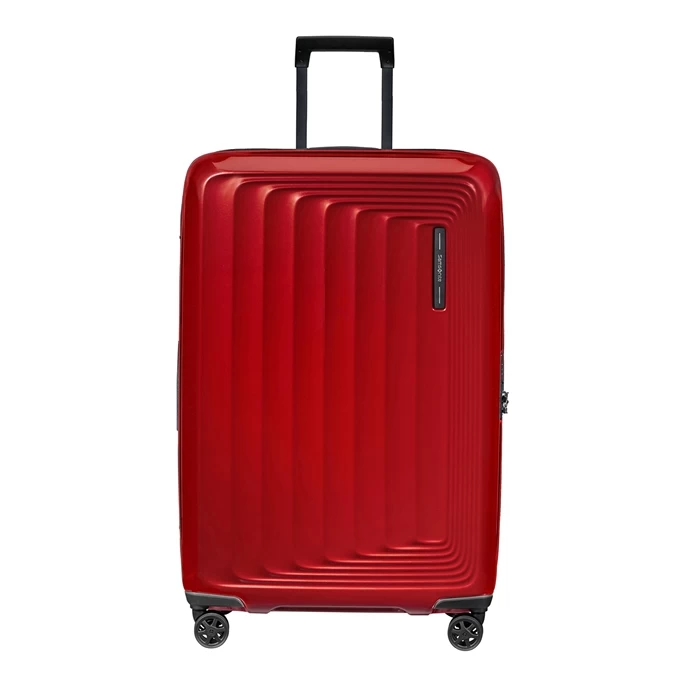 Samsonite Nuon Spinner 75 Exp Metallic Red 3 Samsonite Nuon Spinner 75 Exp Metallic Red
