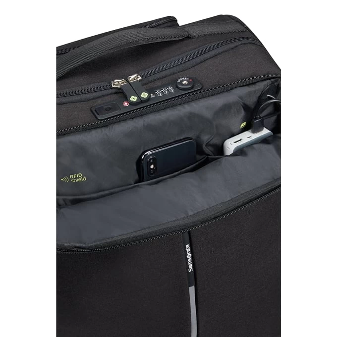 Samsonite Securipak Duffle/Wheels 55 Black Steel 10 Samsonite Securipak Duffle/Wheels 55 Black Steel - Afbeelding 8