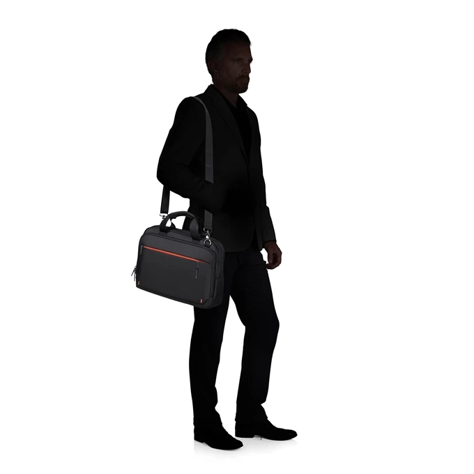 Samsonite Network 4 Bailhandle 14.1'' Charcoal Black 4 Samsonite Network 4 Bailhandle 14.1'' Charcoal Black - Afbeelding 2