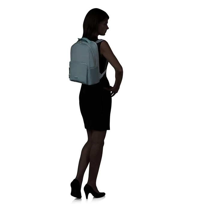 Samsonite Be-Her Backpack 14.1" Petrol Grey 4 Samsonite Be-Her Backpack 14.1" Petrol Grey - Afbeelding 2