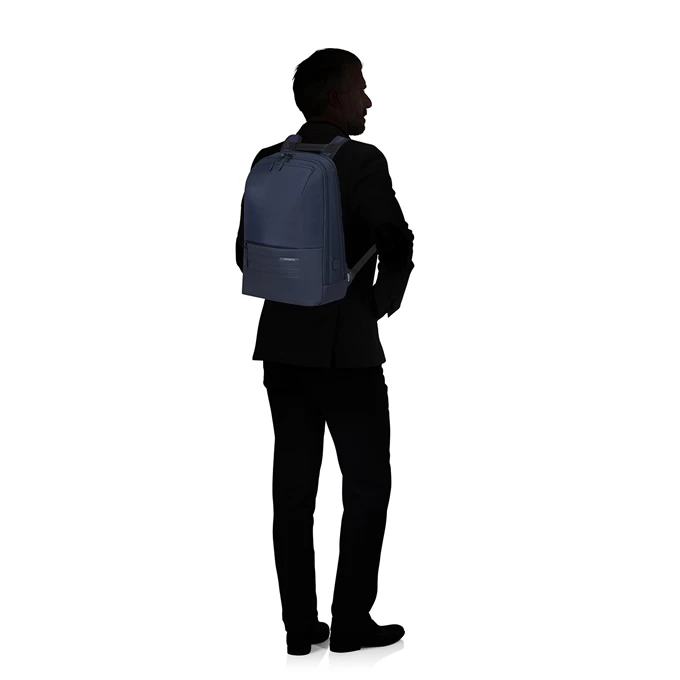 Samsonite Stackd Biz Laptop Backpack 15.6'' Navy 4 Samsonite Stackd Biz Laptop Backpack 15.6'' Navy - Afbeelding 2