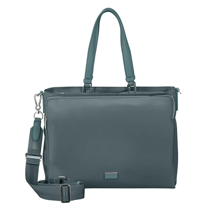 Samsonite Be-Her Shopping Bag 14.1" Petrol Grey 3 Samsonite Be-Her Shopping Bag 14.1" Petrol Grey