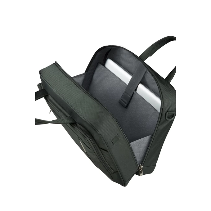 Samsonite Respark Laptop Shoulder Bag Forest Green 8 Samsonite Respark Laptop Shoulder Bag Forest Green - Afbeelding 6