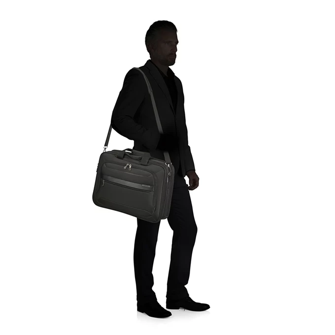 Samsonite Vectura Evo Laptop Bailhandle 17.3'' Black 4 Samsonite Vectura Evo Laptop Bailhandle 17.3'' Black - Afbeelding 2