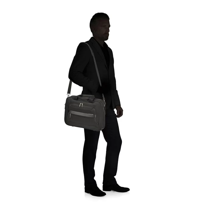 Samsonite Vectura Evo Laptop Bailhandle 14.1'' Black 4 Samsonite Vectura Evo Laptop Bailhandle 14.1'' Black - Afbeelding 2