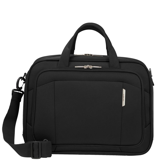 Samsonite Respark Laptop Shoulder Bag Ozone Black 3 Samsonite Respark Laptop Shoulder Bag Ozone Black