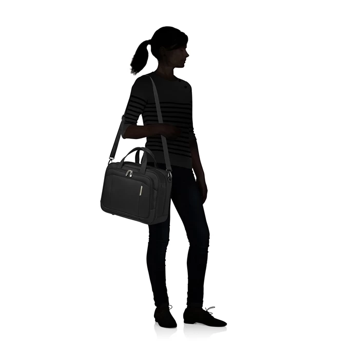 Samsonite Respark Laptop Shoulder Bag Ozone Black 4 Samsonite Respark Laptop Shoulder Bag Ozone Black - Afbeelding 2