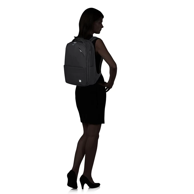 Samsonite Workationist Laptop Backpack 15.6'' + Clothing Compartment Black 4 Samsonite Workationist Laptop Backpack 15.6'' + Clothing Compartment Black - Afbeelding 2