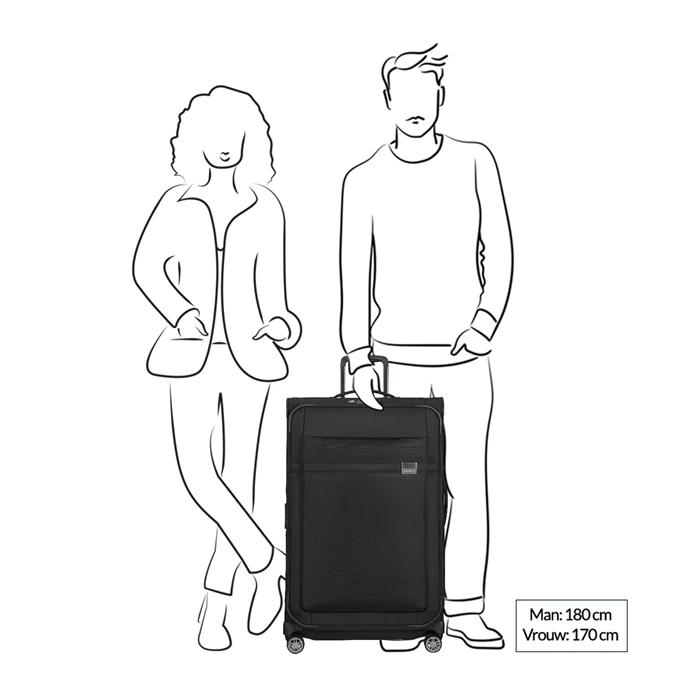 Samsonite Airea Spinner 78 Exp Dark Blue 4 Samsonite Airea Spinner 78 Exp Dark Blue - Afbeelding 2