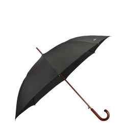 Samsonite Wood Classic S Stick Man Auto Open Black