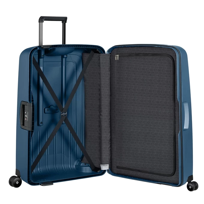Samsonite S'Cure Eco Spinner 75 Navy Blue 9 Samsonite S'Cure Eco Spinner 75 Navy Blue - Afbeelding 7